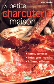 Cover of: La Petite Charcuterie maison