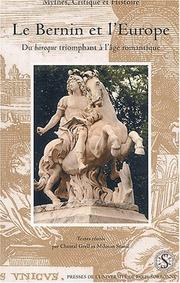 Le bernin et l'europe. du baroque triomphant a l'age romantique (actes pari by Grell /Stanich