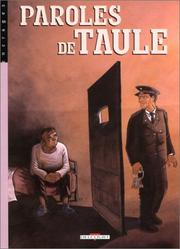 Cover of: Paroles de taule by 