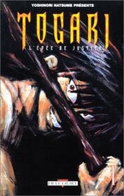 Cover of: Togari, tome 1  by Yoshinori Natsume