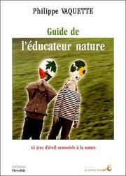 Guide de l'éducateur nature by Philippe Vaquette
