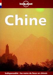 Cover of: Lonely Planet Chine