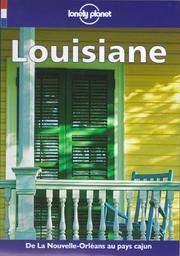 Cover of: Lonely Planet Louisiane (Lonely Planet Travel Guides French Edition)