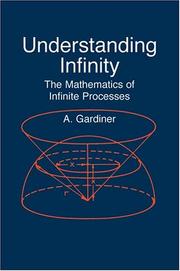 Cover of: Understanding Infinity by Anthony Gardiner
