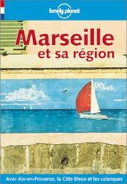 Cover of: Marseille (Lonely Planet Travel Guides French Edition)