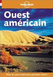 Cover of: West Coast USA (Lonely Planet Travel Guides French Edition)