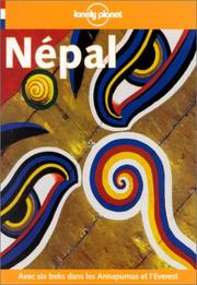 Cover of: Nepal (Lonely Planet Travel Guides French Edition)