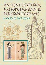 Cover of: Ancient Egyptian, Mesopotamian & Persian costume