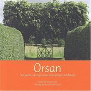 Cover of: Orsan : Des jardins d'inspiration monastique médiévale