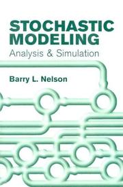 Cover of: Stochastic Modeling | Barry L. Nelson