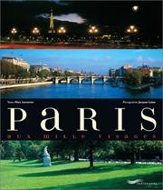 Cover of: Paris aux mille visages by Marc Lemonier