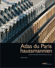 Cover of: Atlas du Paris haussmannien by Pierre Pinon