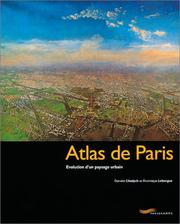 Cover of: Atlas de Paris by Danielle Chadych, Dominique Leborgne