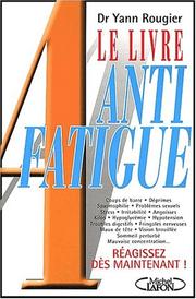 Cover of: Le livre anti-fatigue