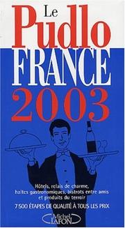 Cover of: Le Pudlo France 2003