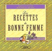 Cover of: Recettes de bonne femme