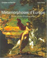 Cover of: Métamorphoses d'Europe