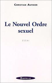 Cover of: Le Nouvel ordre sexuel