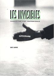 Les Invisibles by Luc Lang