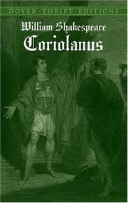 Cover of: Coriolanus by William Shakespeare