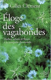 Cover of: Eloge des vagabondes by Gilles Clément