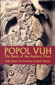 Cover of: Popol vuh =: The book of the ancient Maya
