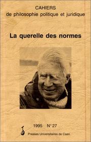 La Querelle des normes by Jean-Luc Petit