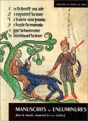 Cover of: Manuscrits et enluminures dans le monde normand (Xe-XVe siècle)