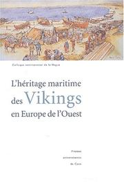 Cover of: L'héritage maritime des vikings en europe de l'ouest by Elisabeth Ridel