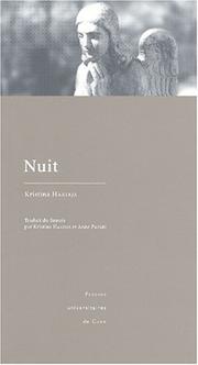 Cover of: La nuit by K. Haataja