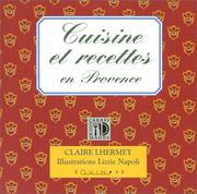 Cover of: Recettes et cuisine en Provence