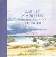 Cover of: Carnet d'adresses aux couleurs de la Bretagne