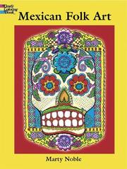 Cover of: Mexican Folk Art Coloring Book
