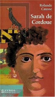 Cover of: Sarah de Cordoue