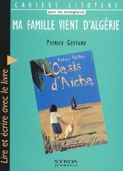 Cover of: Ma famille vient d'Algérie