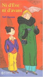 Cover of: Ni d'&#200;ve ni d'avant