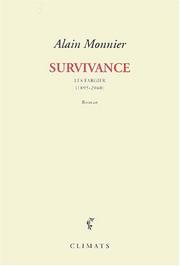 Cover of: Survivance