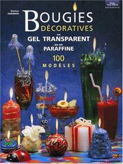 Cover of: Bougies décoratives by Denise Hoerner