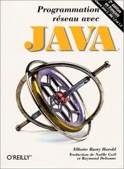 Cover of: Programmation réseau avec Java