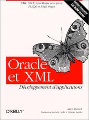 Cover of: Oracle et XML  by Steve Muench