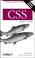 Cover of: CSS