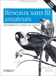 Cover of: Réseaux sans fil amateurs : Installation et mise en oeuvre