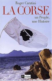 Cover of: La Corse  by Roger Caratini
