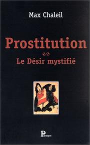 Cover of: Prostitution