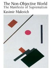 The Non-objective world by Kasimir Malevich
