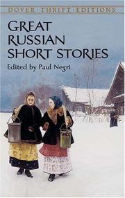 Cover of: Great Russian short stories by edited by Paul Negri.