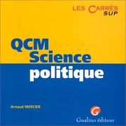 Cover of: QCM, science politique