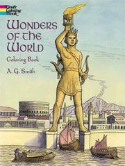 Cover of: Wonders of the World Coloring Book by A. G. Smith
