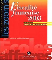 Fiscalité française 2003 by Grandguillot