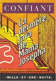 Cover of: La dernière java de Mama Josépha